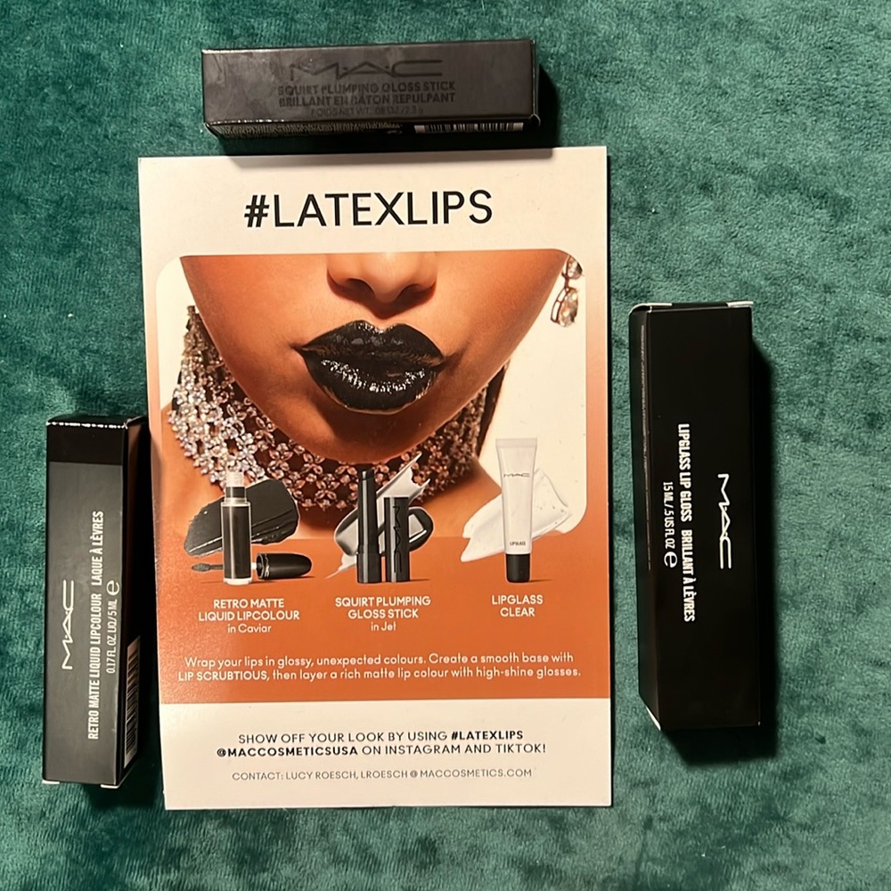 MAC #latexlips set